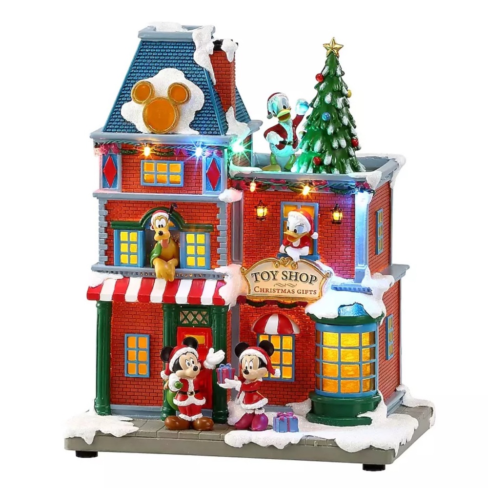 Disney Christmas Musical Toy Shop House 2024 Sold Out